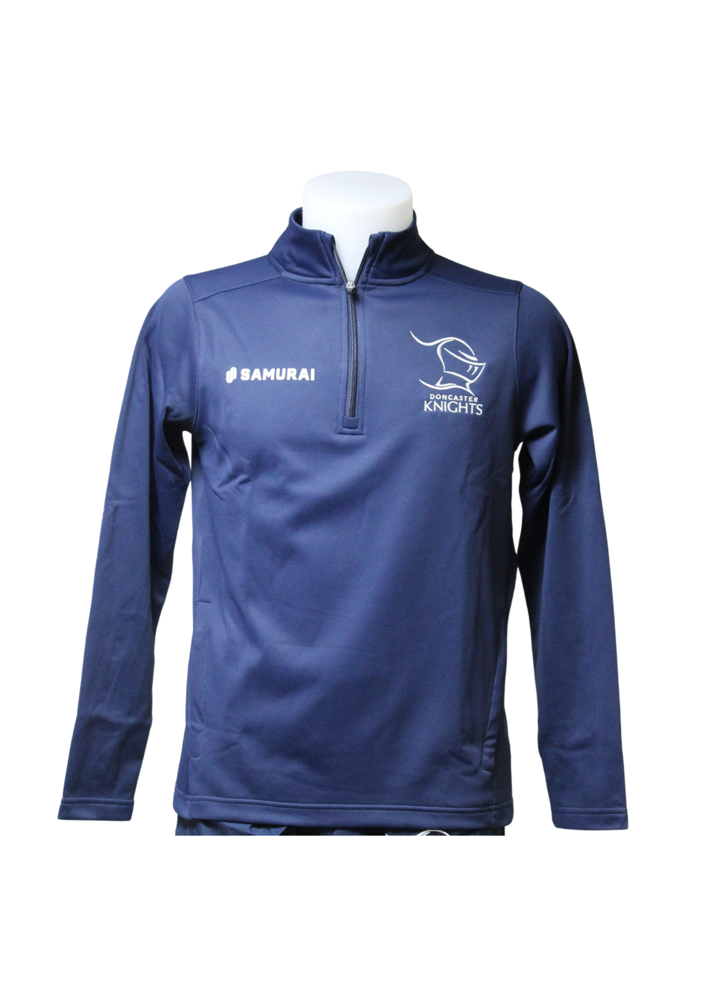 Navy 1/4 Zip - Adult