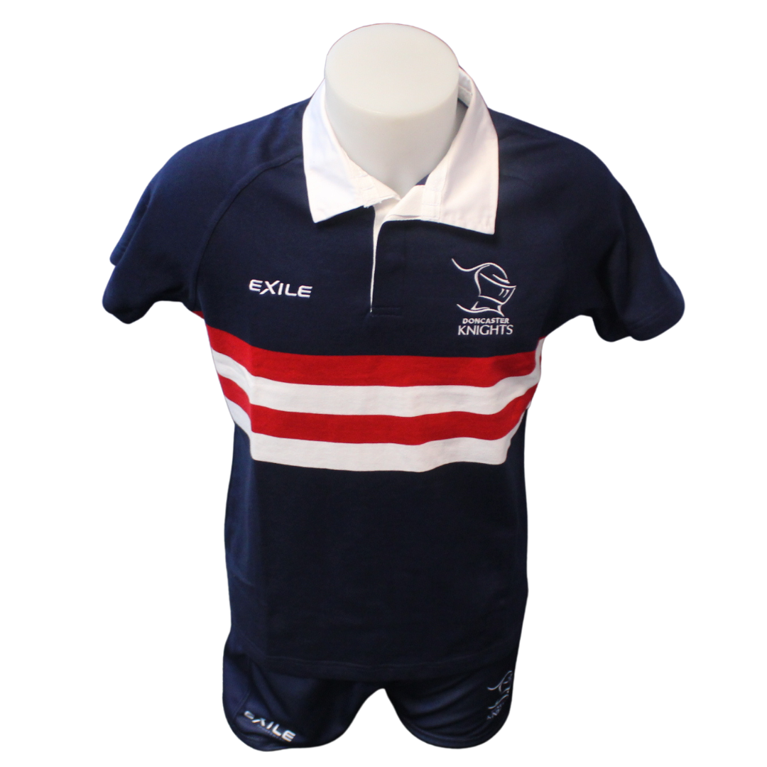 Knights Vintage Short Sleeve Navy, Red and White (Kids)