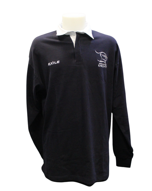 Knights Kids LS Cotton Rugby Shirts