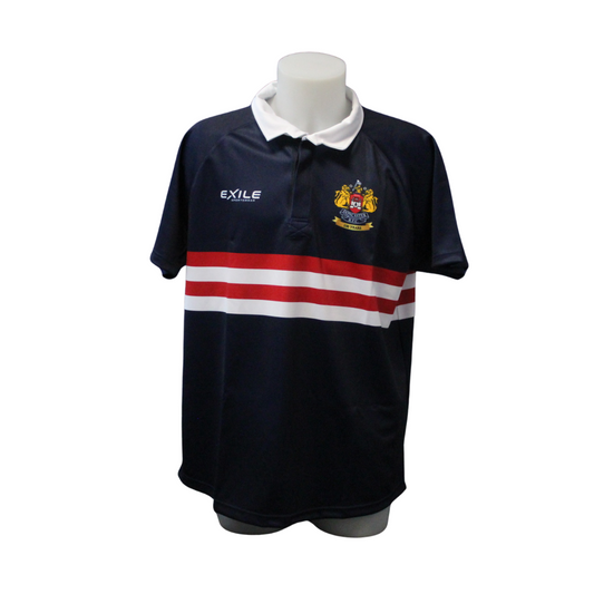 Knights Vintage Long Sleeve Navy Red and White (Kids)