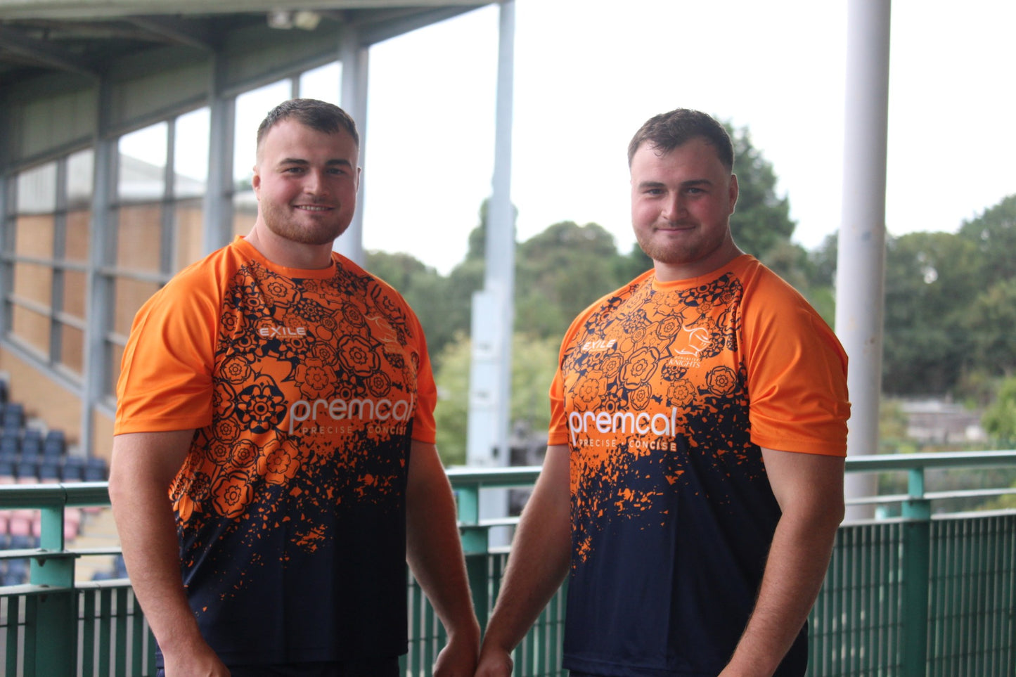 Adult Training Tee 2026-27 (Navy/Orange)