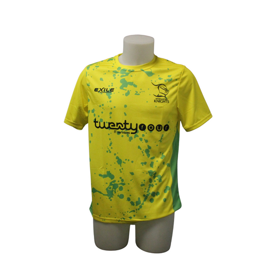Kids Knights Training Tees (Yellow/Green)